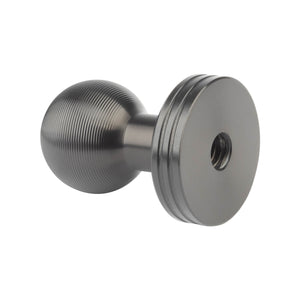 1/4"-20 Aluminum Camera Adapter with Integrated 20mm Ball
