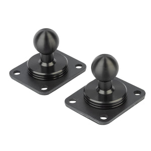 AMPS Compatible 20mm Ball with Metal Mounting Plate