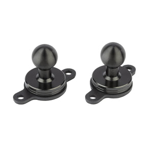 AMPS Compatible 20mm Ball with Metal Mounting Plate