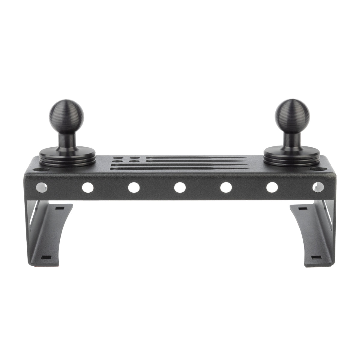 Metal Series 2015-2020 Ford F150 & 2017-2022 F250/F350/450 and 2018-2021 Ford Expedition - Dual 20mm Ball Dash Phone Mount (13th Generation)