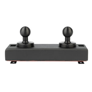 2019+ RAM Truck Dual 20mm Ball Metal Dash Mount Base