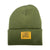 Bulletpoint Knit Hats with Embossed Patch