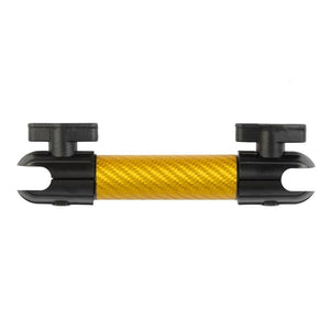 Matte Yellow Carbon Fiber Kevlar Hybrid Mounting Arm Bulletpoint Mounting Solutions