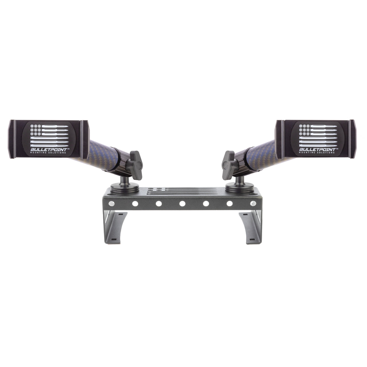 Metal Series 2015-2020 Ford F150 & 2017-2022 F250/F350/450 and 2018-2021 Ford Expedition - Dual 20mm Ball Dash Phone Mount (13th Generation)