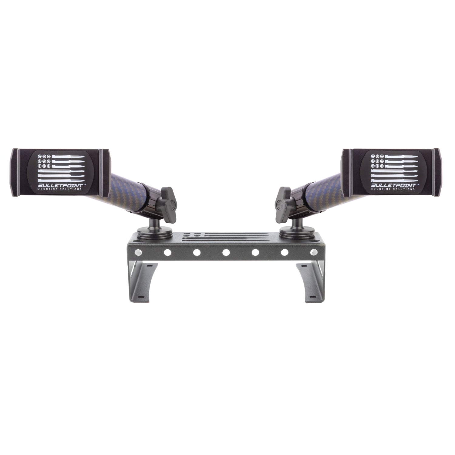 Metal Series 2015-2020 Ford F150 & 2017-2022 F250/F350/450 and 2018-2021 Ford Expedition - Dual 20mm Ball Dash Phone Mount (13th Generation)