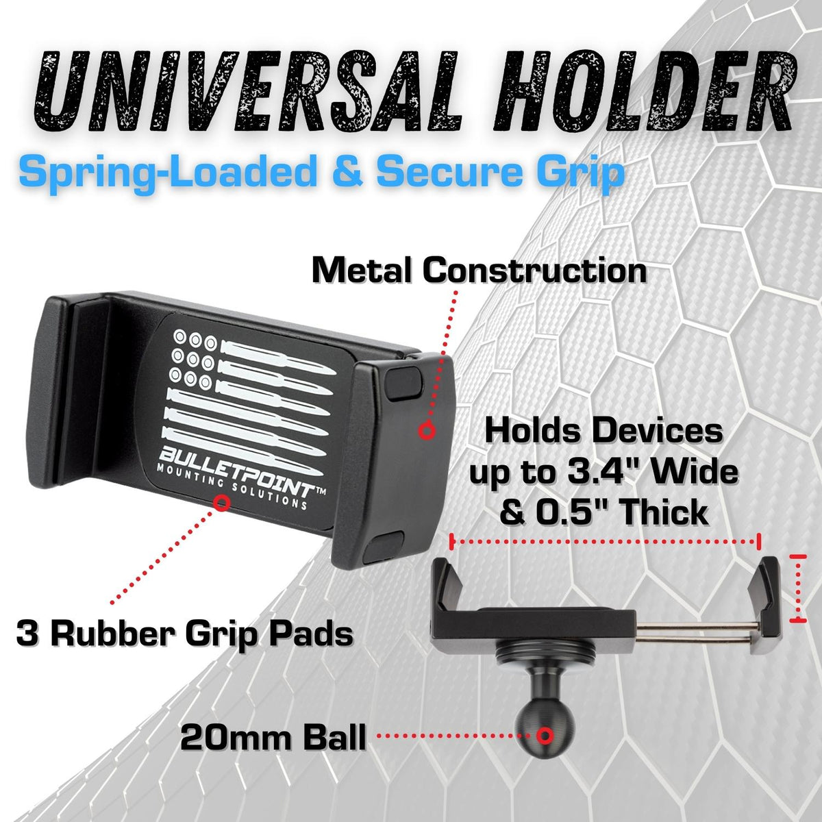 2021-2023 Jeep Wrangler JL 4xe Phone Holder Dash Mount